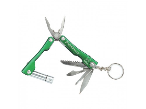 Мультитул-брелок Pro'sKit MS-325